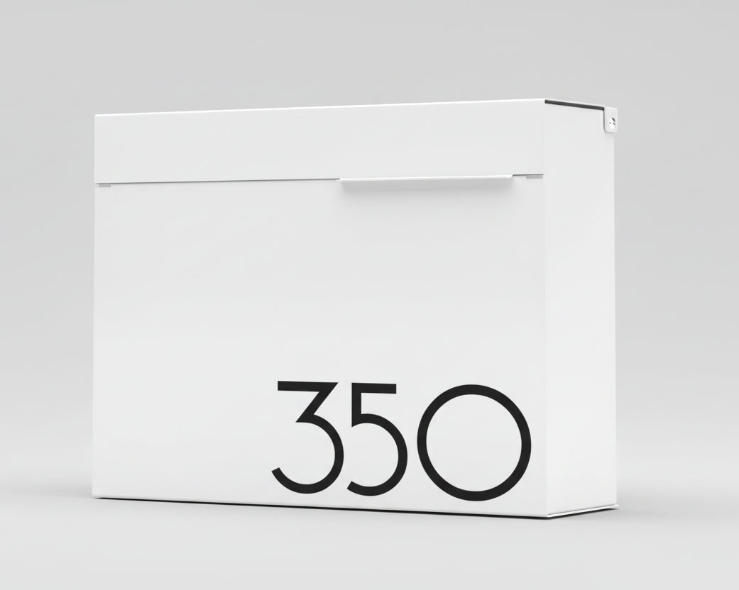 White Mailboxes