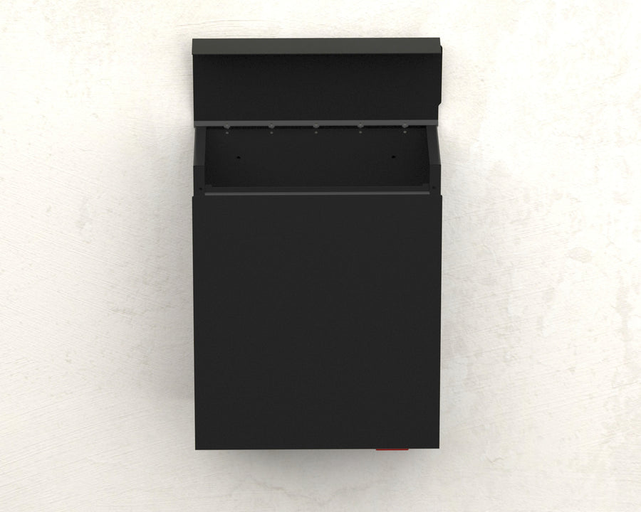 NEW MODEL - Ely - Aluminum weather proof modern and contemporary mailbox