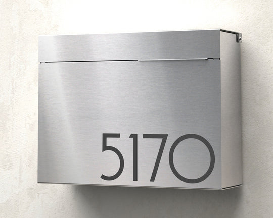 mitch modern mailbox vsons design#color_stainless-steel - alternate view