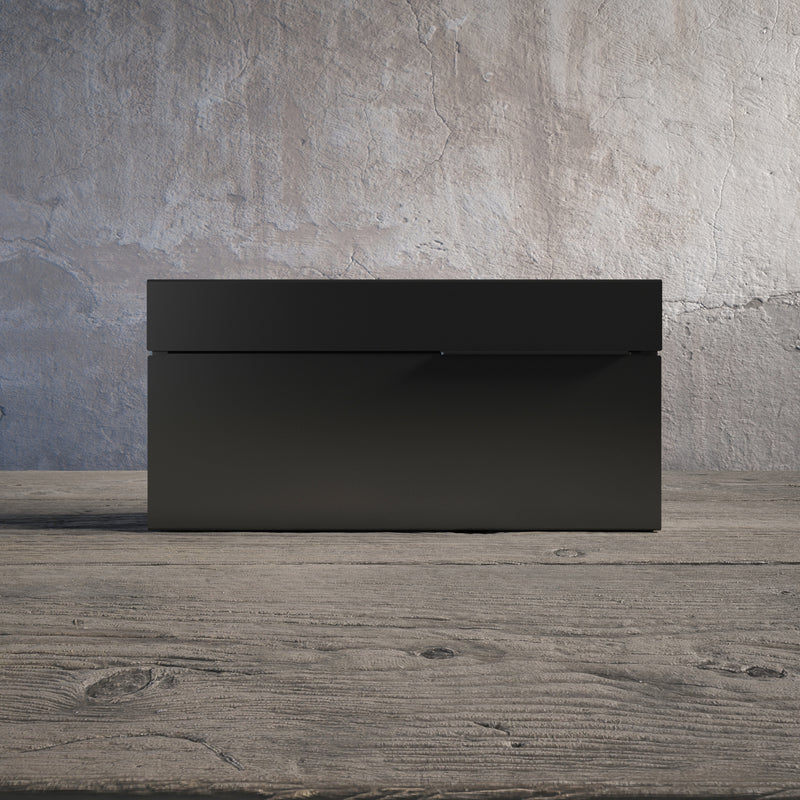 louis modern mailbox vsons design black#color_black