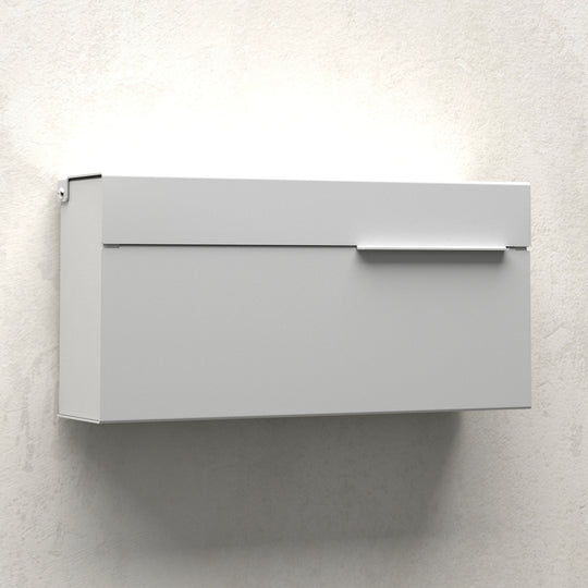louis modern mailbox vsons design black#color_white - alternate view