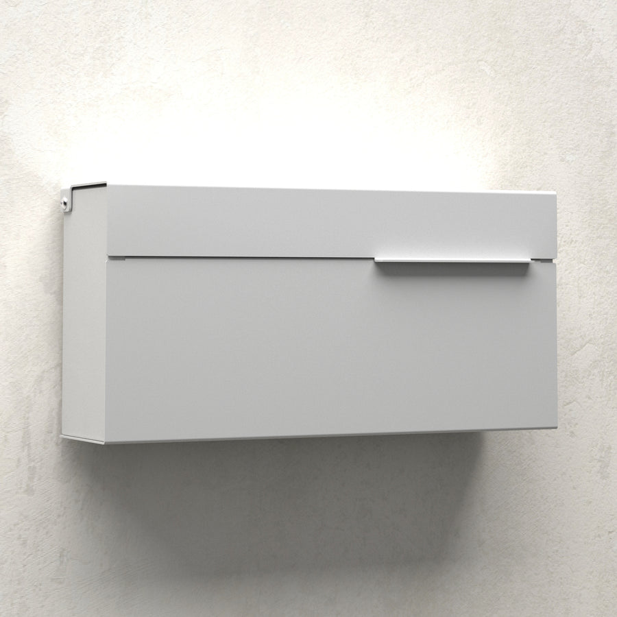 louis modern mailbox vsons design black#color_white