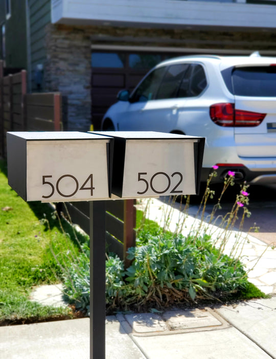 Support de montage côte à côte Vsons pour montage sur poteau - acier inoxydable - alternate view