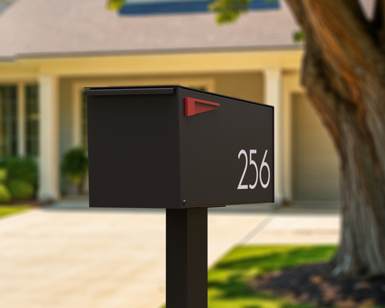 Era B modern mailbox vsons design#color_black
