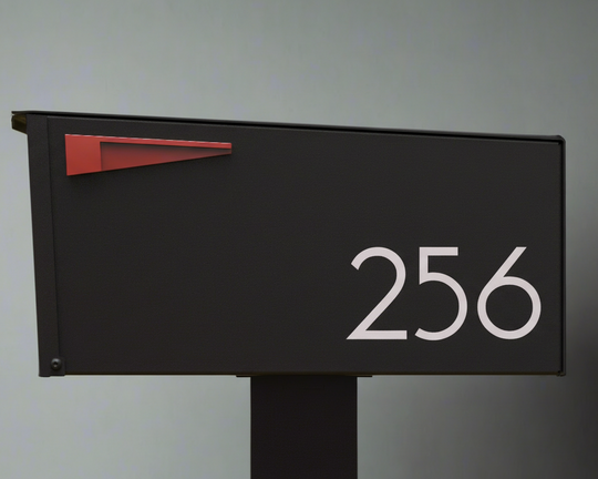 Era B modern mailbox vsons design#color_black - alternate view