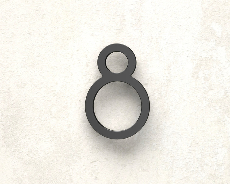 Vsons design house numbers#color_black