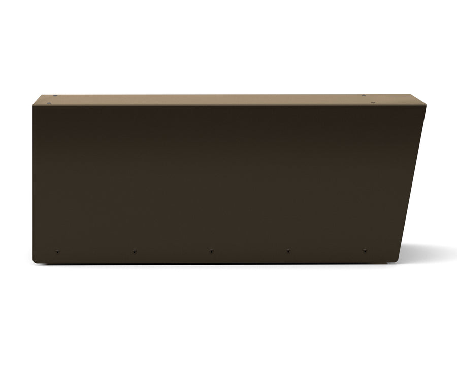 Anthony - Modern Aluminum Post Mounted Mailbox by Vsons Design#color_brown