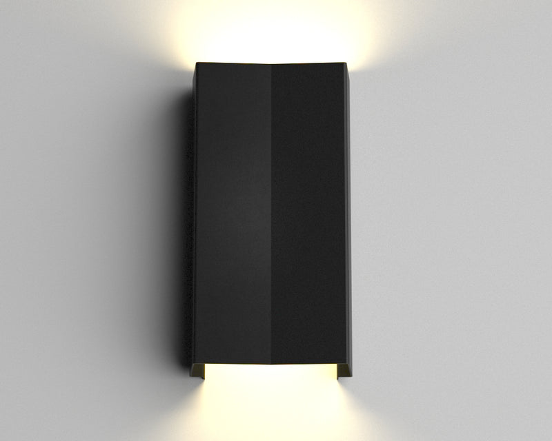 Lampe d'extérieur Lumina Origami - noire