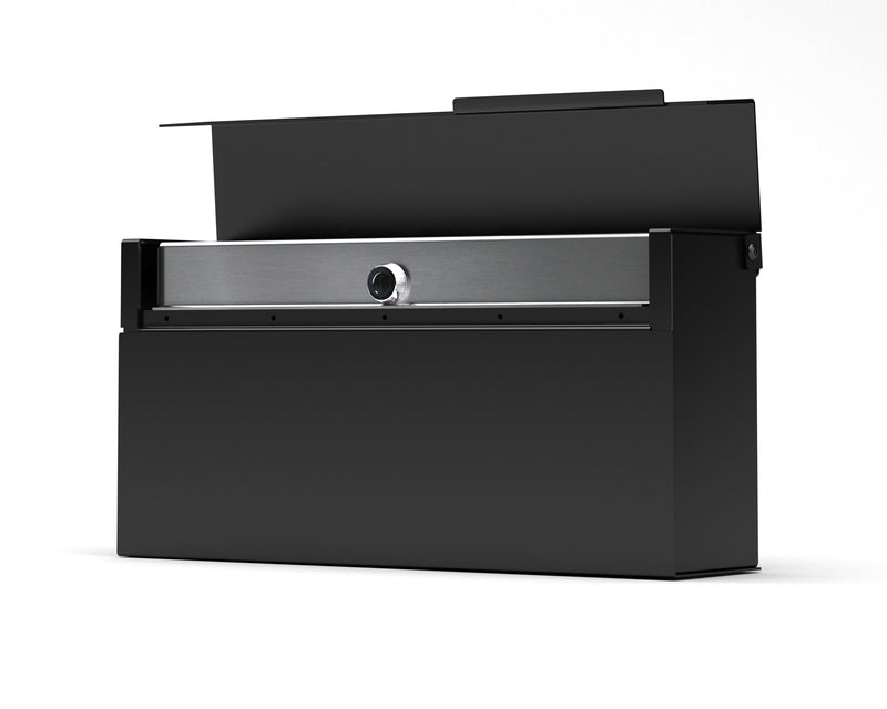 louis modern mailbox vsons design black#color_black