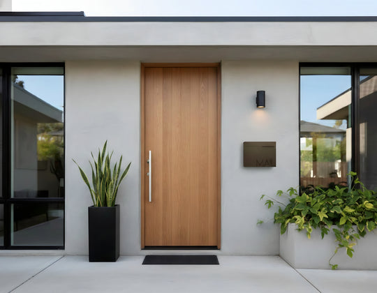 mitch modern mailbox vsons design#color_dark-bronze - alternate view