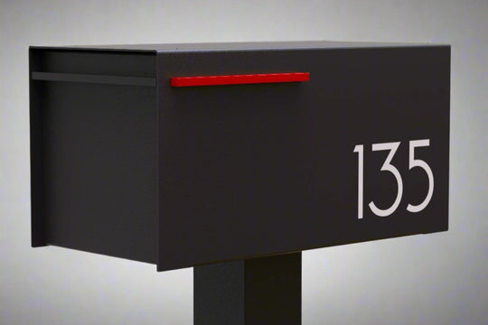Eden B modern mailbox vsons design#color_black - alternate view