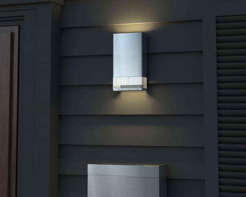 Luminaire extérieur design Lumina - acier inoxydable de qualité marine