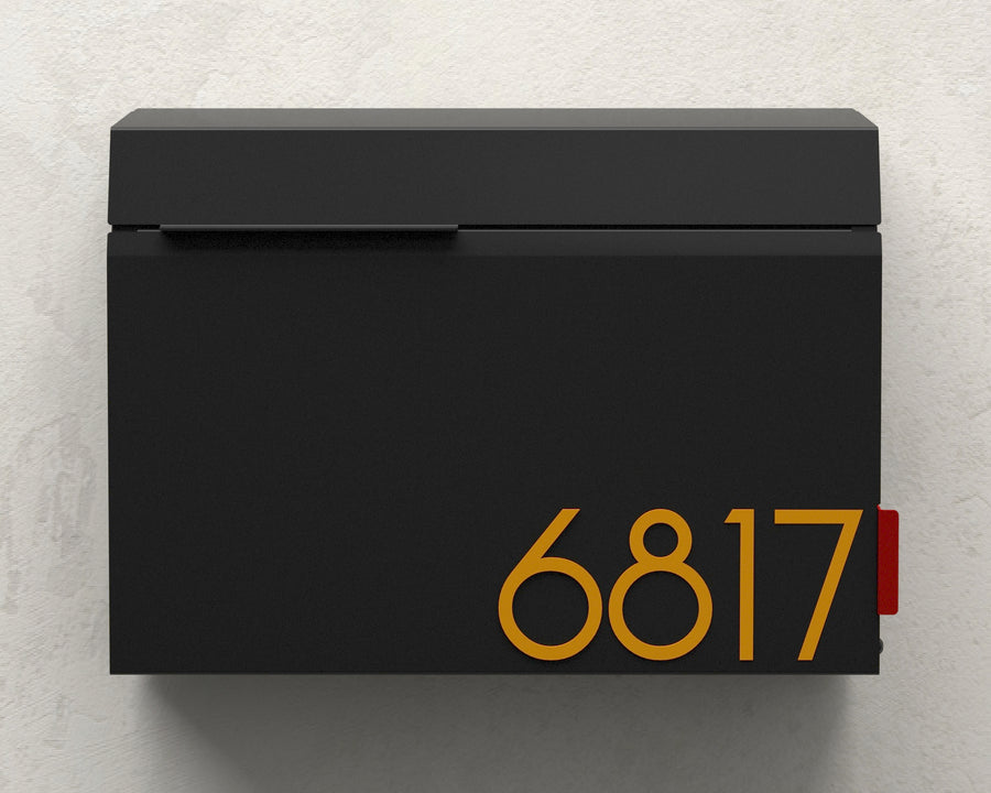 sophia modern mailbox vsons design#color_black