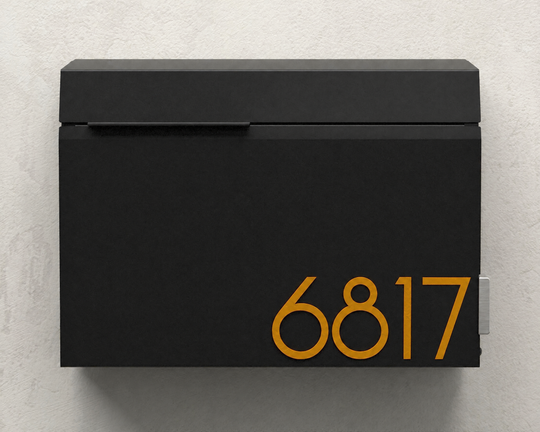 sophia modern mailbox vsons design#color_black