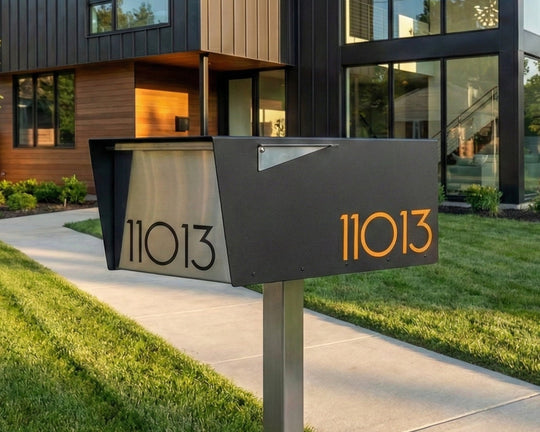 jeremy modern mailbox vsons design#color_black - alternate view