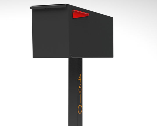 mailbox post black#color_black - alternate view
