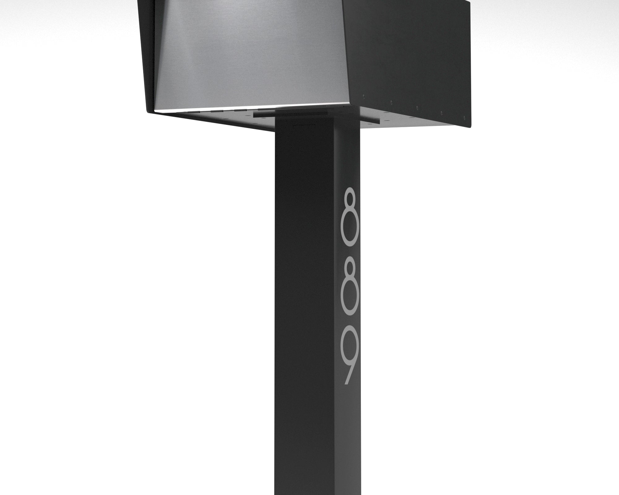 4" x 4" aluminum deluxe in ground post