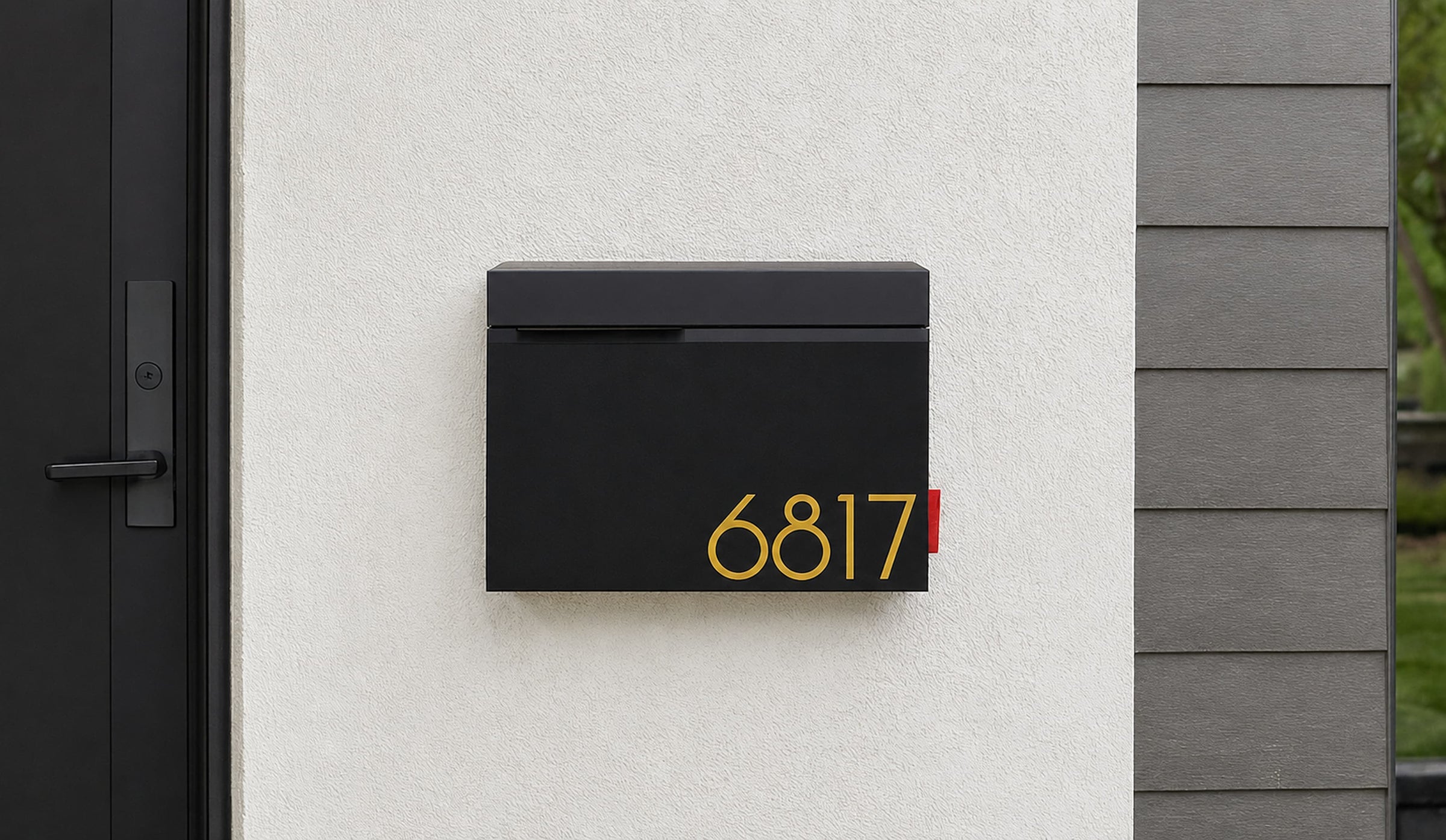 Modern architectural mailboxes