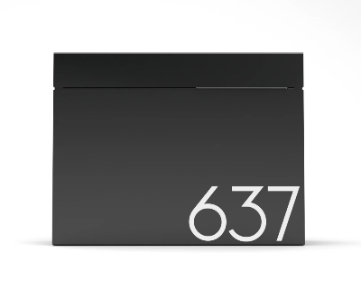 Mitch - Aluminum modern mailbox