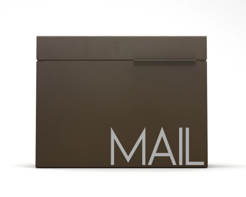 Mitch - Aluminum modern and contemporary mailbox