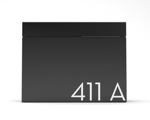 Mitch - Aluminum modern and contemporary mailbox