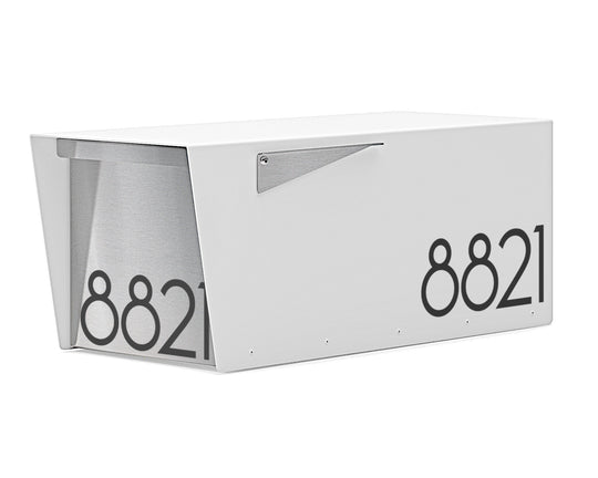 anthony modern mailbox vsons design#color_white - alternate view