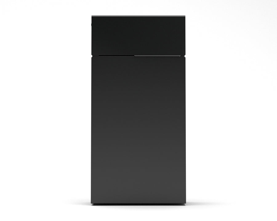 city modern mailbox vsons design black#color_black