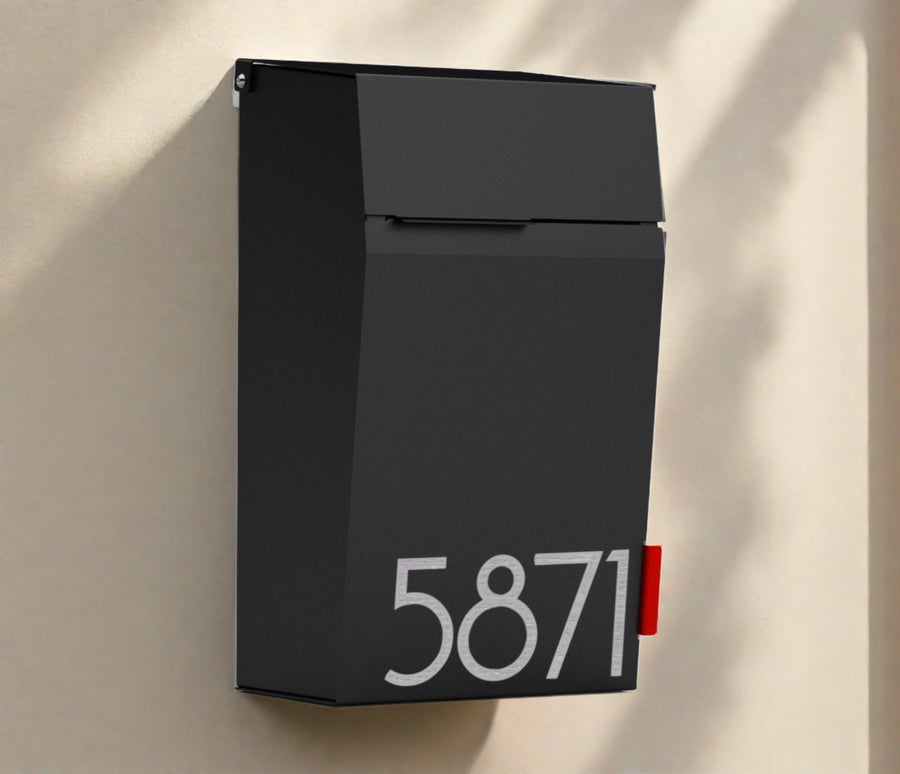 city diamond modern mailbox vsons design#color_black