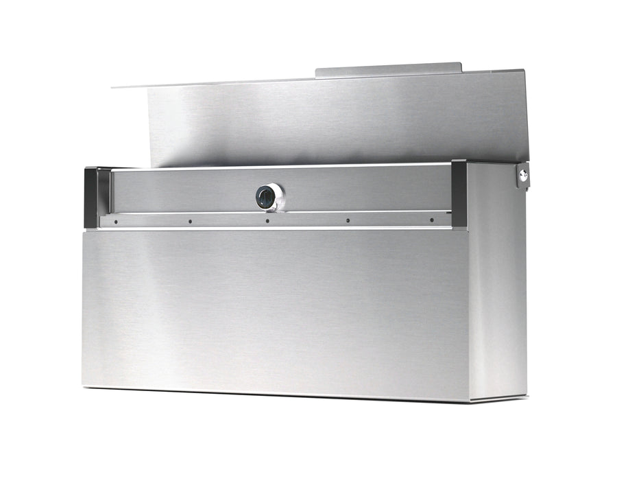 louis modern mailbox vsons design#color_stainless-steel