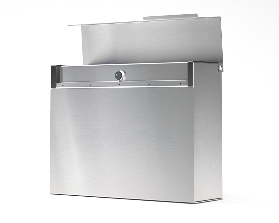 mitch modern mailbox vsons design#color_marine-grade-stainless-steel