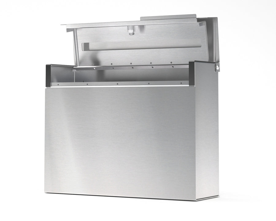 mitch modern mailbox vsons design#color_marine-grade-stainless-steel