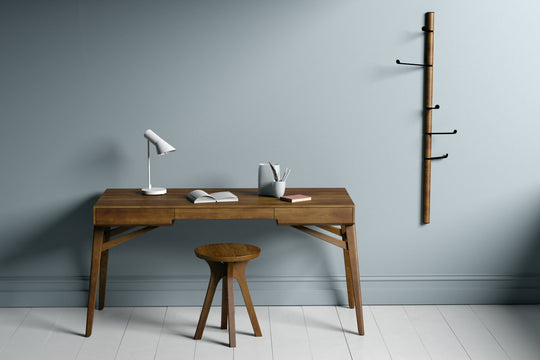 Arbre de vie - Porte-manteau mural vertical moderne en noyer - alternate view